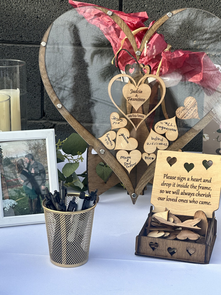 Heart of Memories Guest Book